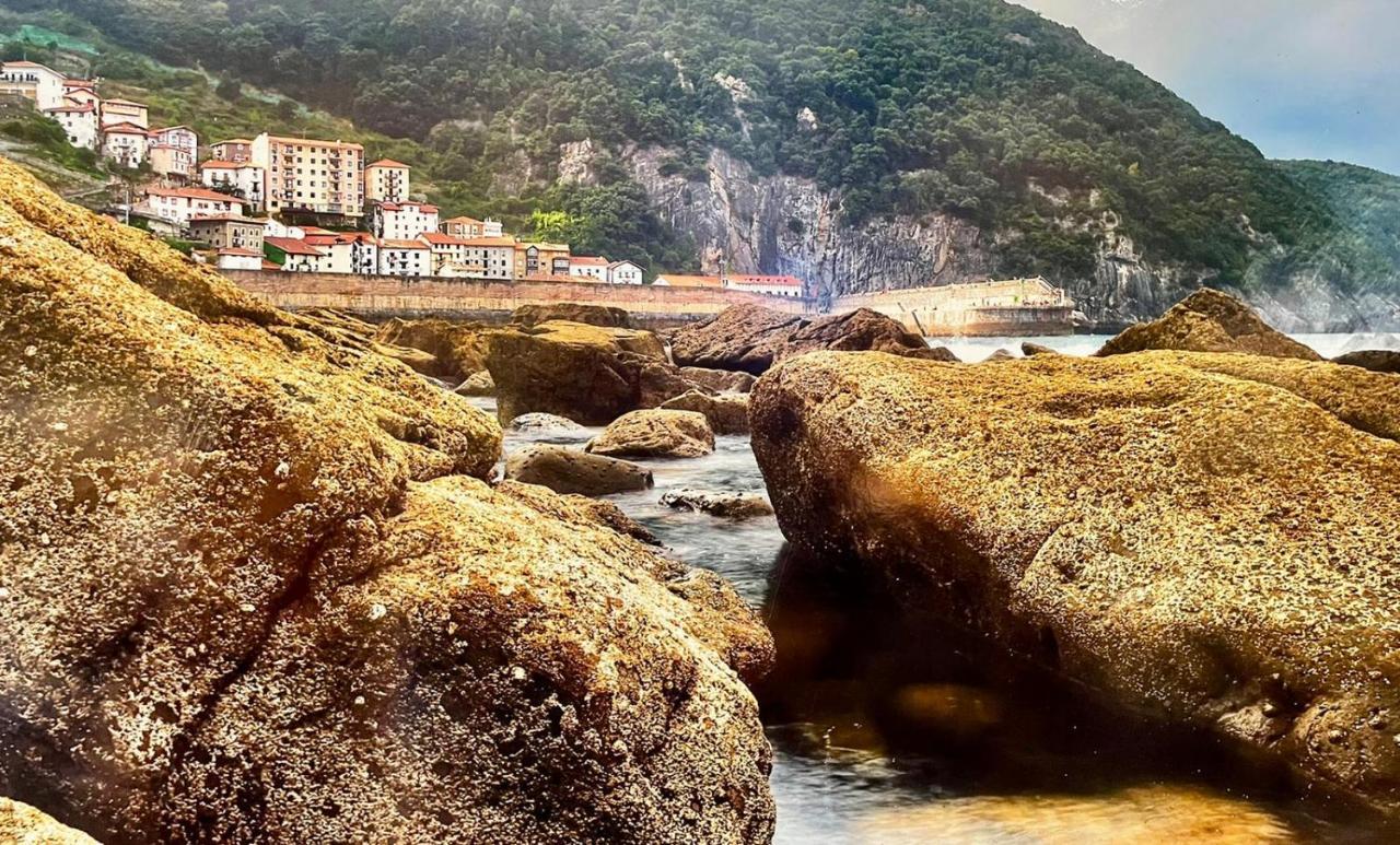 Precioso Apartamento En El Puerto De Elantxobe ภายนอก รูปภาพ